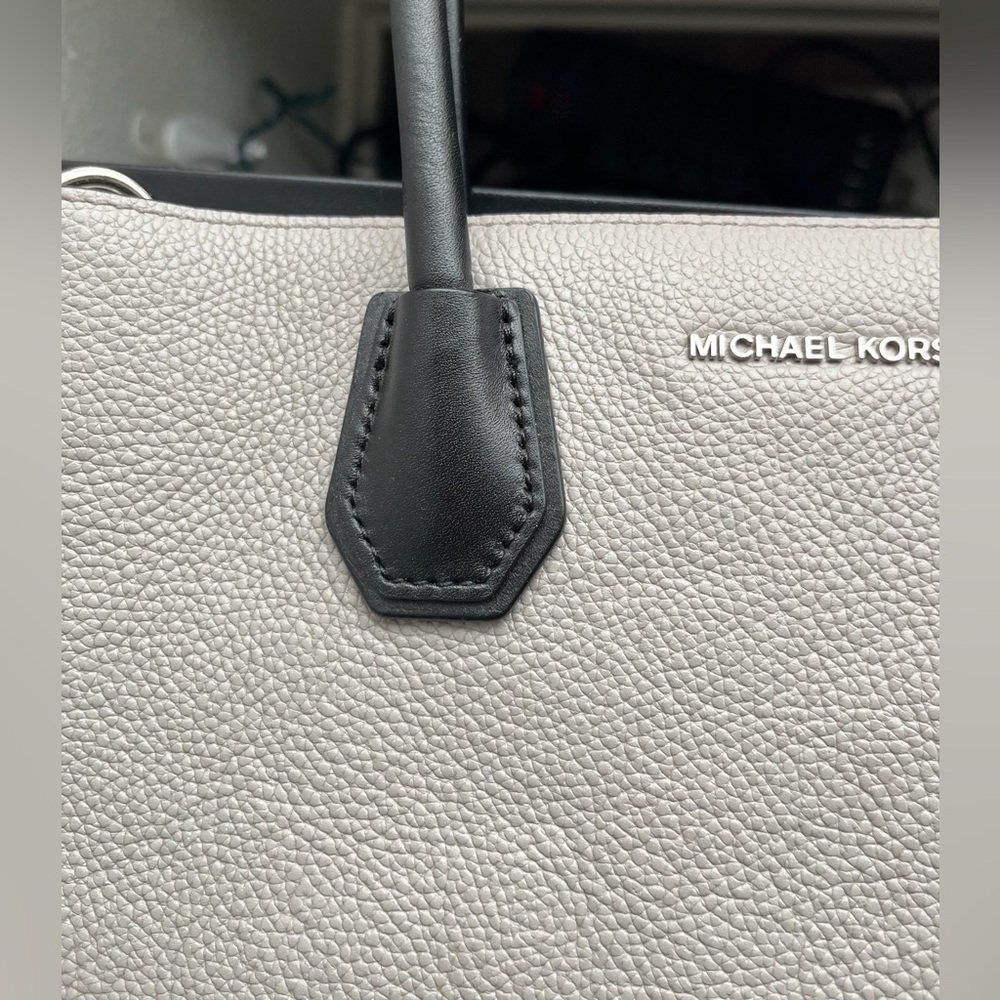 Michael Kors Satchel Bag (Black, Taupe, White) - Picture 16 of 17